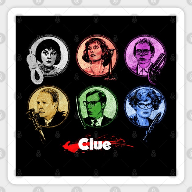 Clue Vintage 80's Sticker by OliverIsis33